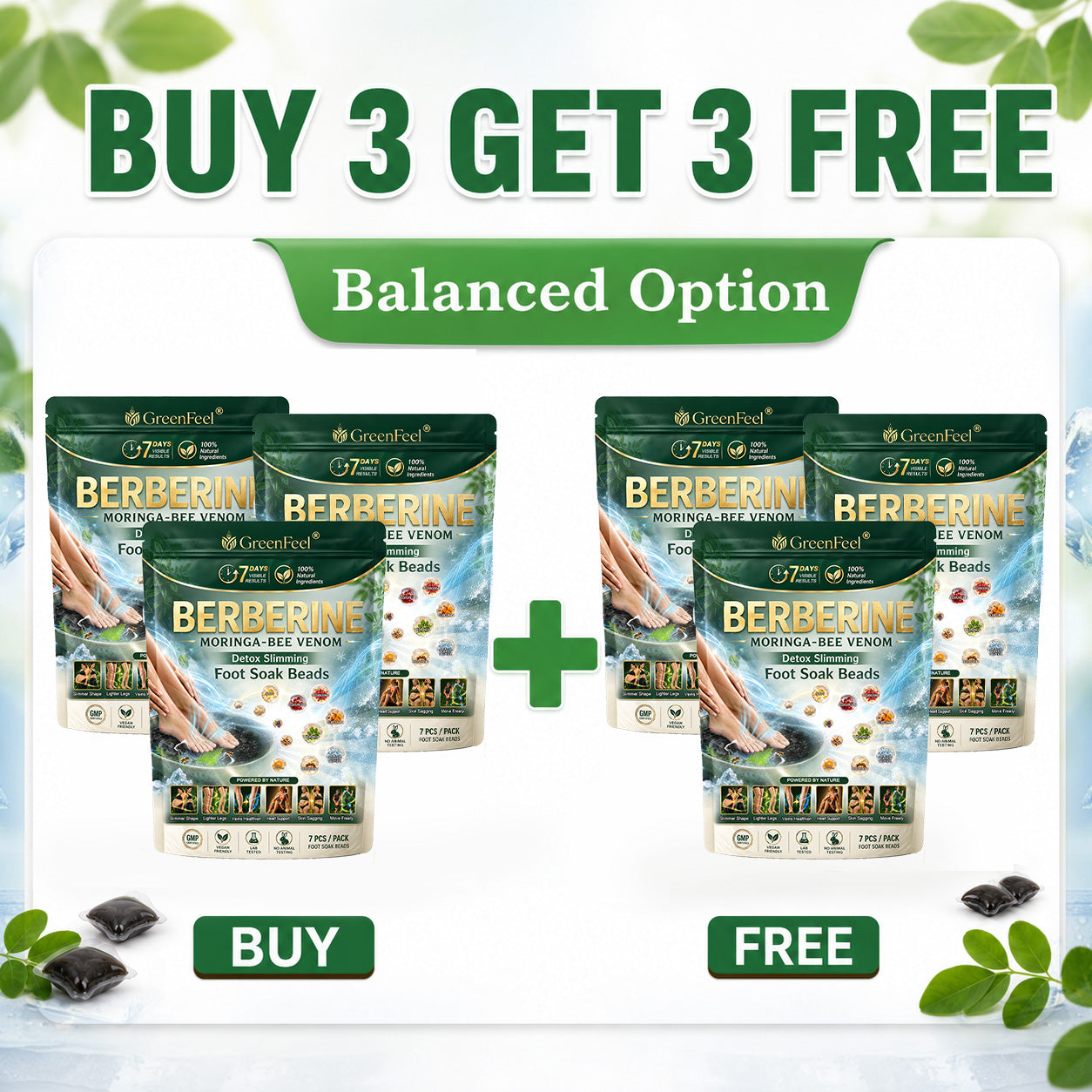 ☘️𝑮𝒓𝒆𝒆𝒏𝑭𝒆𝒆𝒍® 𝑩𝒆𝒓𝒃𝒆𝒓𝒊𝒏𝒆 𝑴𝒐𝒓𝒊𝒏𝒈𝒂- 𝑩𝒆𝒆 𝑽𝒆𝒏𝒐𝒎 𝑫𝒆𝒕𝒐𝒙 𝑺𝒍𝒊𝒎𝒎𝒊𝒏𝒈 𝑭𝒐𝒐𝒕 𝑺𝒐𝒂𝒌 𝑩𝒆𝒂𝒅 𝑺𝒖𝒑𝒑𝒐𝒓𝒕𝒔 𝑾𝒆𝒊𝒈𝒉𝒕 𝑴𝒂𝒏𝒂𝒈𝒆𝒎𝒆𝒏𝒕, 𝑳𝒚𝒎𝒑𝒉𝒂𝒕𝒊𝒄 𝑫𝒓𝒂𝒊𝒏𝒂𝒈𝒆, 𝑯𝒆𝒂𝒍𝒕𝒉𝒚 𝑪𝒊𝒓𝒄𝒖𝒍𝒂𝒕𝒊𝒐𝒏, 𝑭𝒆𝒎𝒊𝒏𝒊𝒏𝒆 𝑾𝒆𝒍𝒍𝒏𝒆𝒔𝒔 & 𝑭𝒊𝒓𝒎𝒆𝒓-𝑳𝒐𝒐𝒌𝒊𝒏𝒈 𝑺𝒌𝒊𝒏🔥