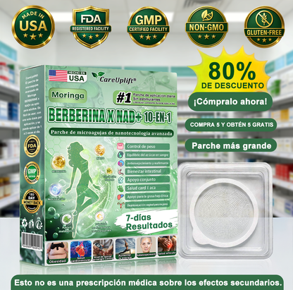 𝐂𝐚𝐫𝐞𝐔𝐩𝐥𝐢𝐟𝐭® 𝑴𝒐𝒓𝒊𝒏𝒈𝒂 & 𝑩𝒆𝒓𝒃𝒆𝒓𝒊𝒏𝒆 𝟏𝟎-𝐈𝐍-𝟏 𝐀𝐝𝐯𝐚𝐧𝐜𝐞𝐝 𝐍𝐚𝐧𝐨 𝐌𝐢𝐜𝐫𝐨𝐧𝐞𝐞𝐝𝐥𝐞 𝐏𝐚𝐭𝐜𝐡
